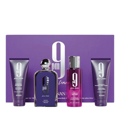 AFNAN COFRE 9 PM POUR FEMME EDP X 100 ML.